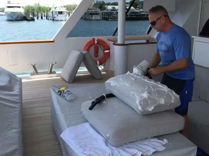 Yacht & Residential Upholstery Cleaning